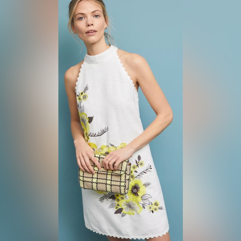 Maeve By Anthropologie Petunia Shift Dress Size 14